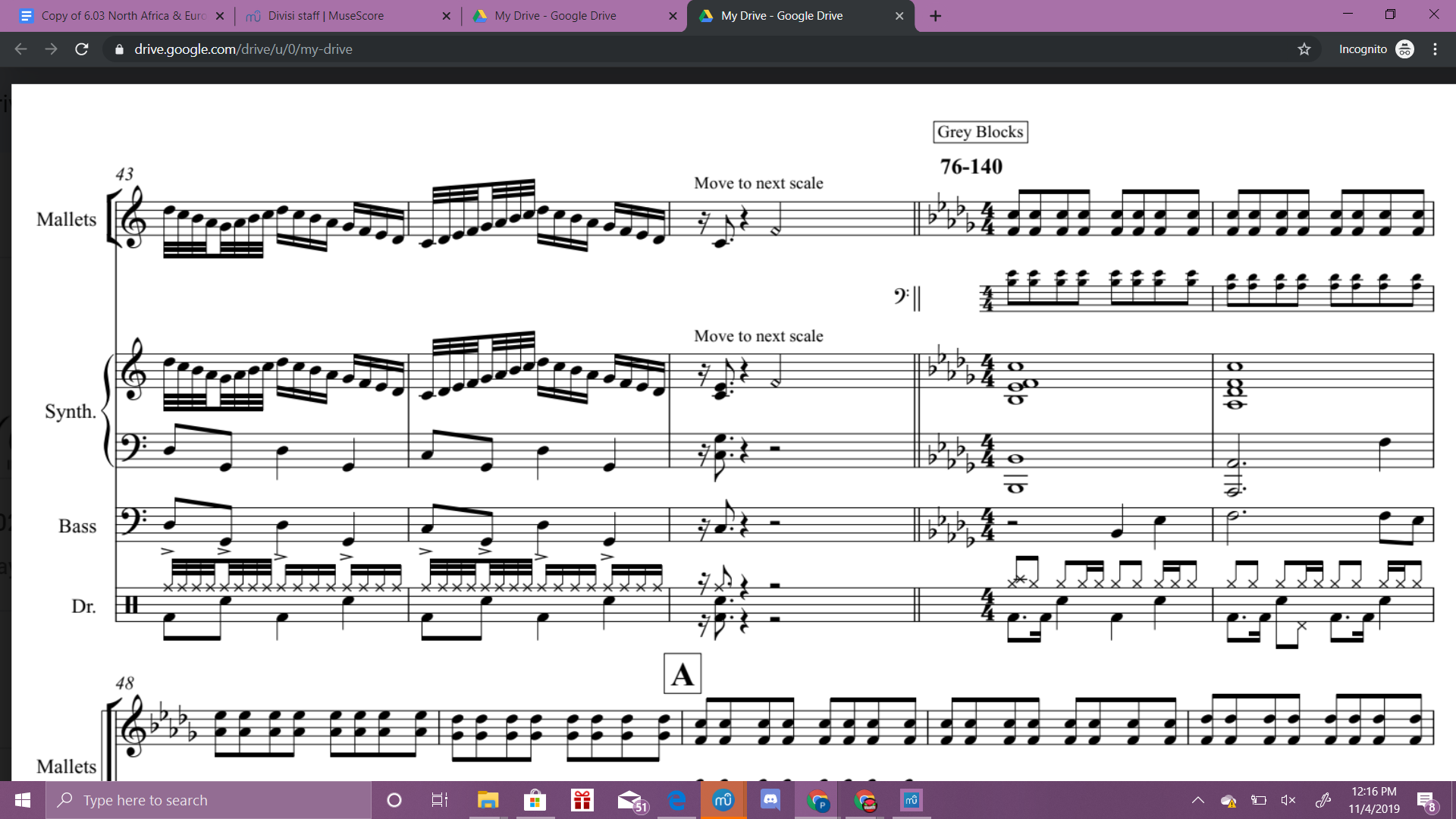 Divisi staff | MuseScore